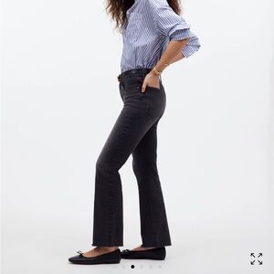 Madewell mid rise kick out jeans